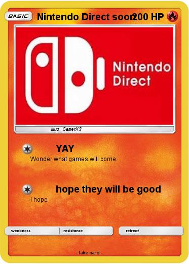 Pokemon Nintendo Direct soon