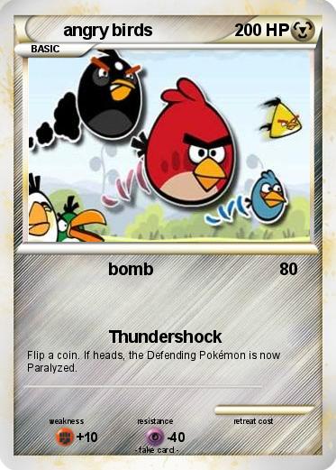 Pokemon angry birds