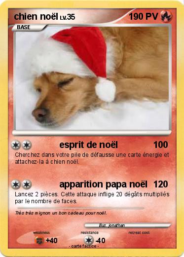 Pokemon chien noël