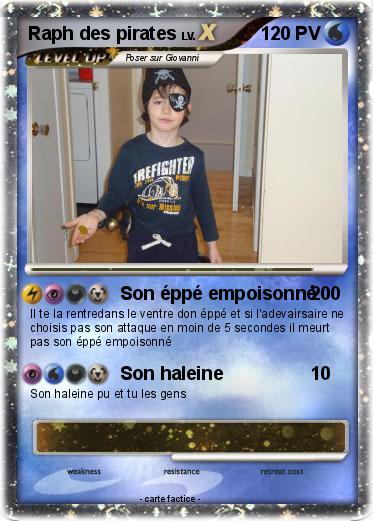 Pokemon Raph des pirates