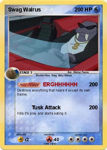 Pokemon Swag Walrus