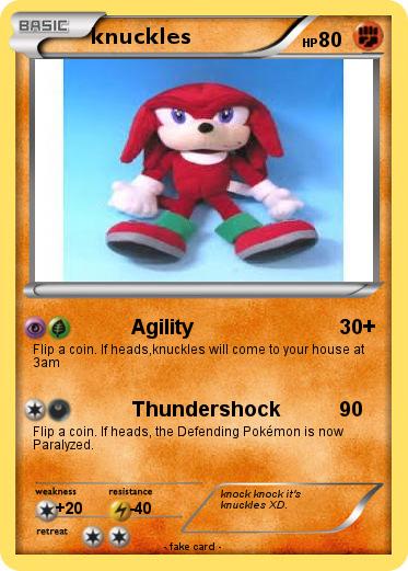 Pokemon knuckles