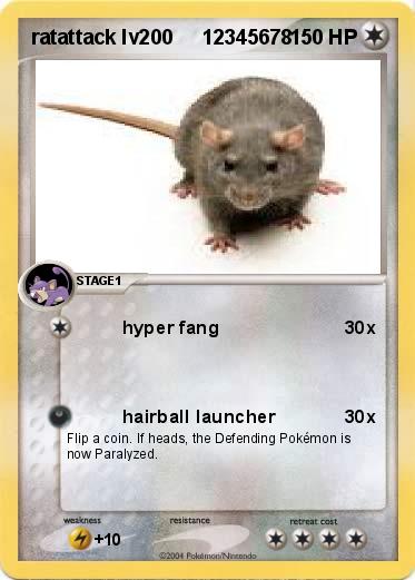 Pokemon ratattack lv200     12345678