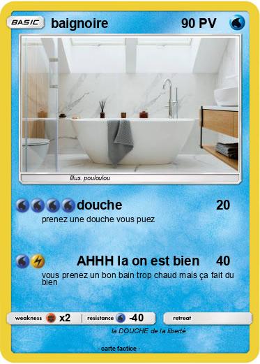 Pokemon baignoire