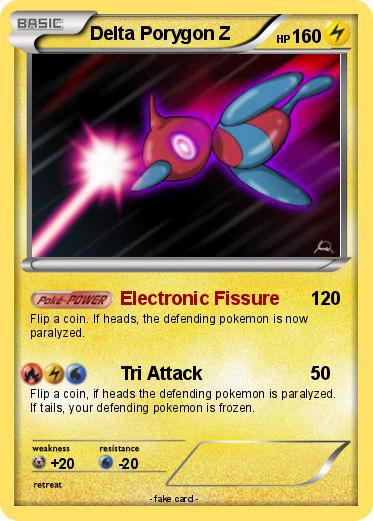 Pokemon Delta Porygon Z
