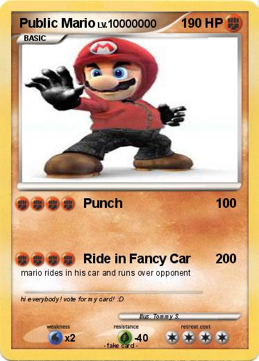 Pokemon Public Mario