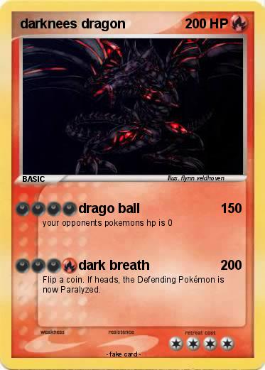 Pokemon darknees dragon
