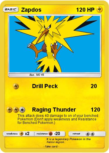 Pokemon Zapdos