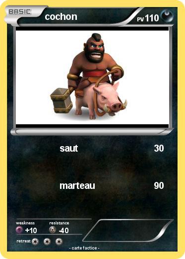 Pokemon cochon