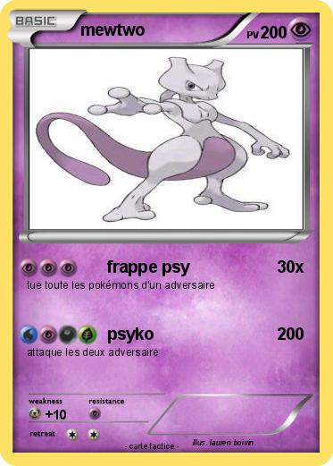 Pokemon mewtwo