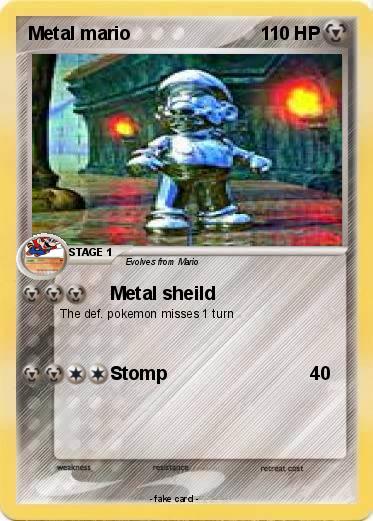 Pokemon Metal mario