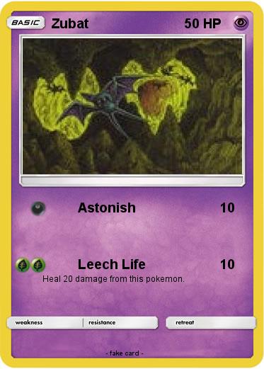 Pokemon Zubat