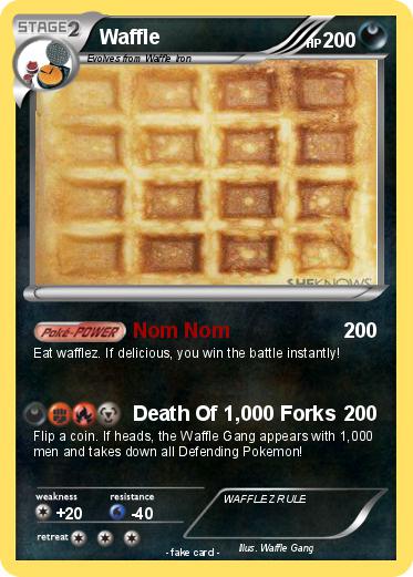 Pokemon Waffle