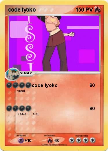 Pokemon code lyoko