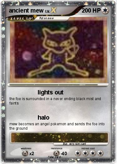 Pokemon ancient mew