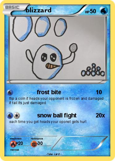 Pokemon blizzard