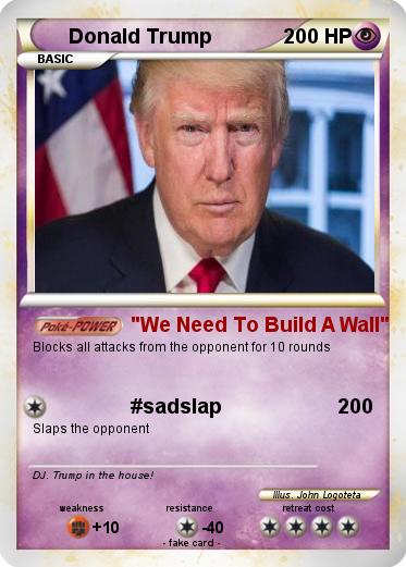 Pokemon Donald Trump