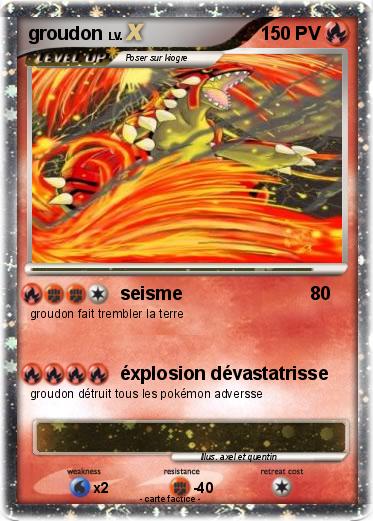 Pokemon groudon