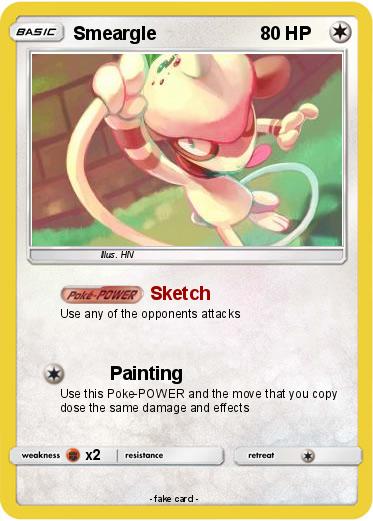 Pokemon Smeargle