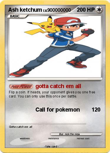 Pokemon Ash ketchum