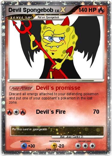Pokemon Devil Spongebob
