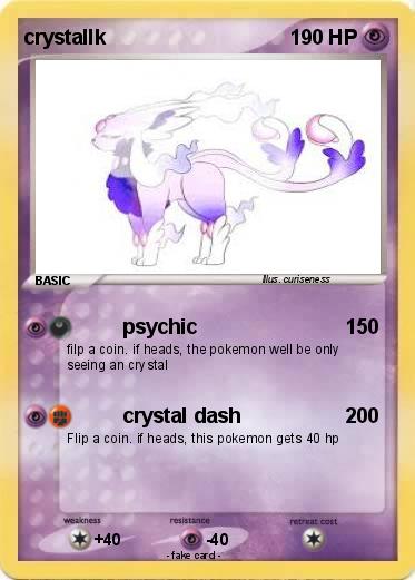 Pokemon crystallk