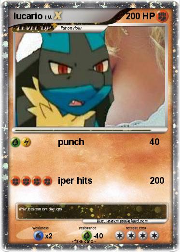 Pokemon lucario