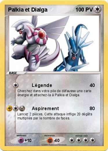 Pokemon Palkia et Dialga