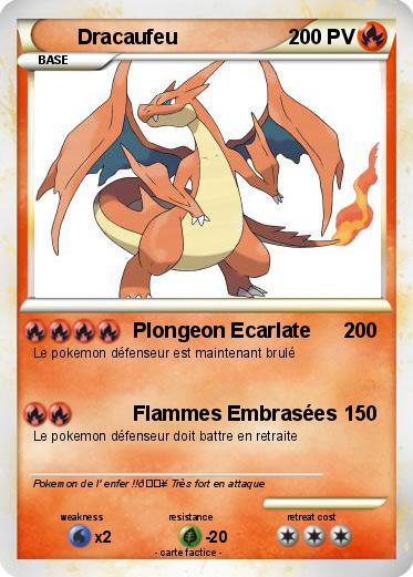 Pokemon Dracaufeu