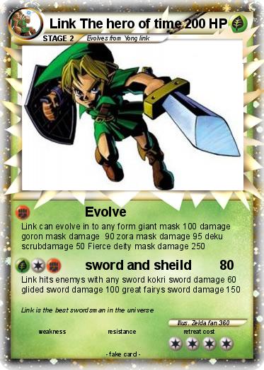 Pokemon Link The hero of time
