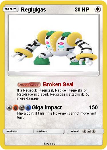 Pokemon Regigigas