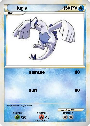 Pokemon lugia