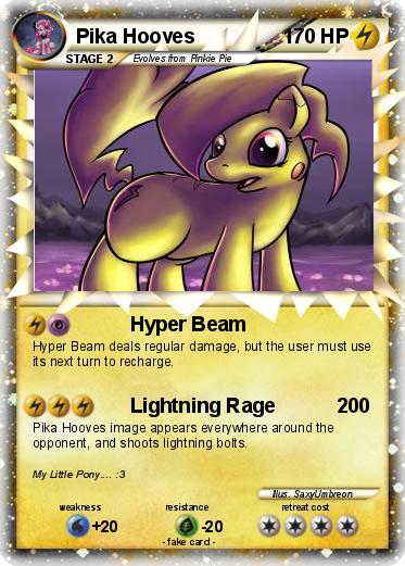 Pokemon Pika Hooves
