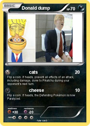 Pokemon Donald dump