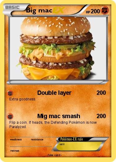 Pokemon Big mac