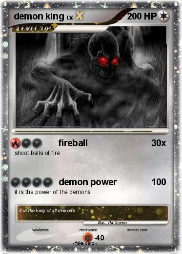 Pokemon demon king