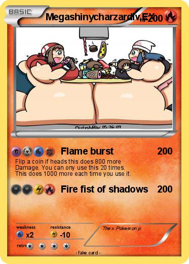 Pokemon Megashinycharzardlv.EX