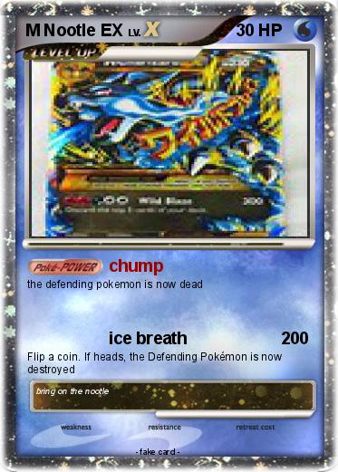 Pokemon M Nootle EX