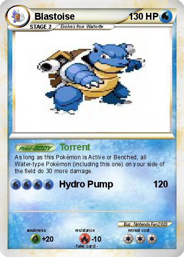 Pokemon Blastoise