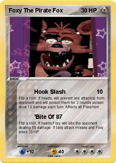 Pokemon Foxy The Pirate Fox