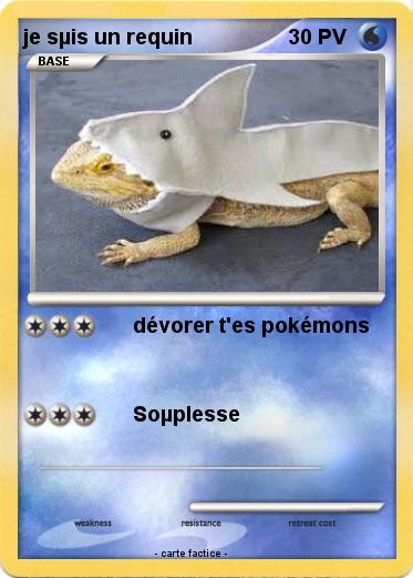 Pokemon je sµis un requin