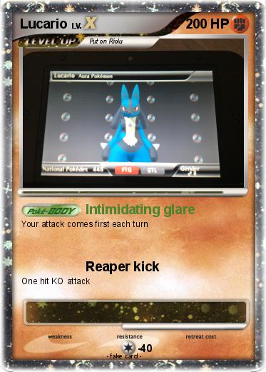 Pokemon Lucario
