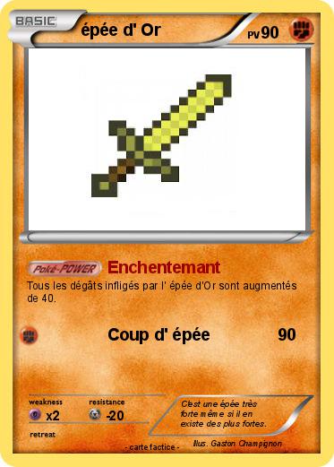 Pokemon épée d' Or