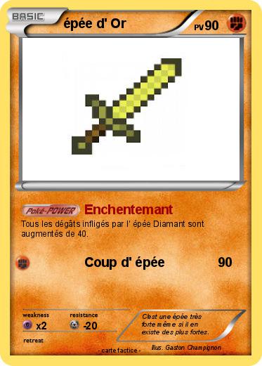 Pokemon épée d' Or