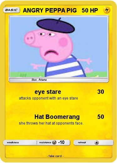 Pokemon ANGRY PEPPA PIG