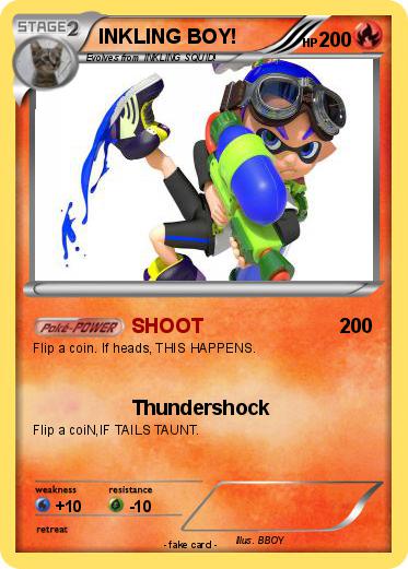 Pokemon INKLING BOY!