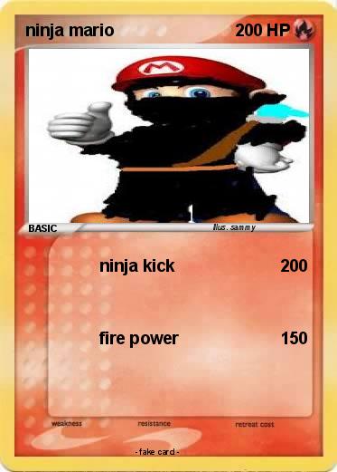 Pokemon ninja mario