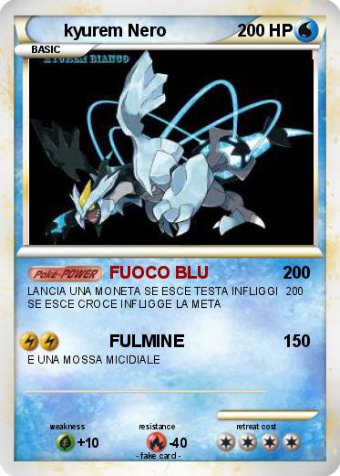 Pokemon kyurem Nero