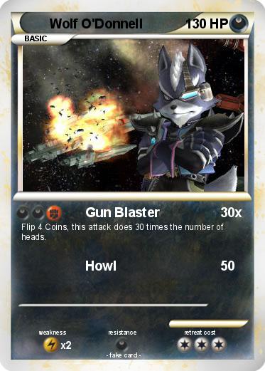 Pokemon Wolf O'Donnell