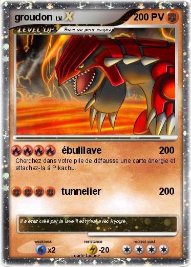 Pokemon groudon